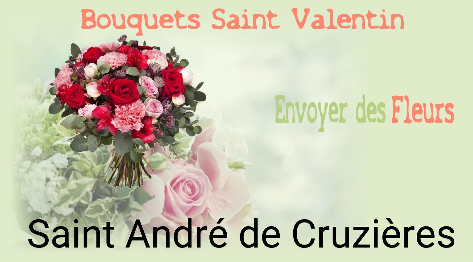 Roses de Saint-Valentin livrées à Saint-André-de-Cruzières